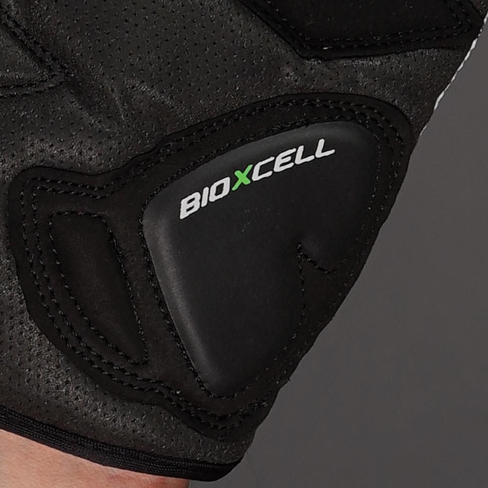 CHIBA BioXCell Lady - Radhandschuhe Damen, weiß, Größe L, mit Gelpolsterung