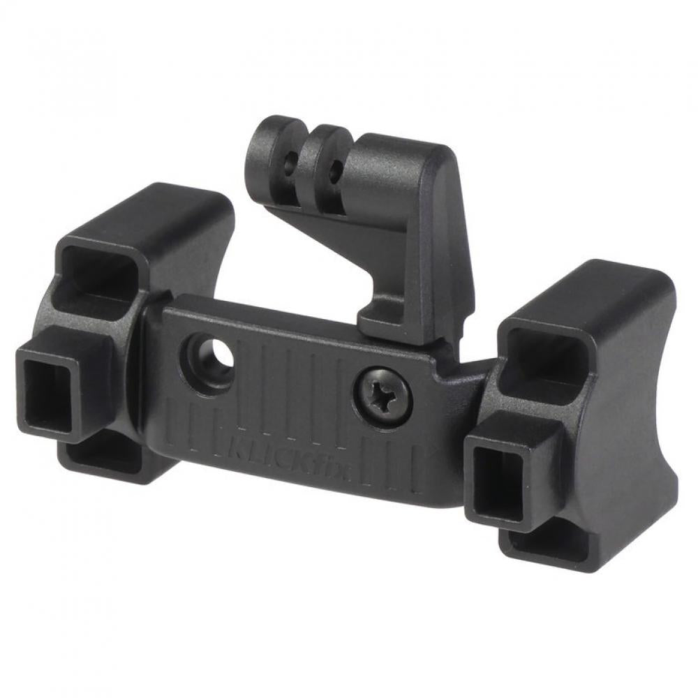 KLICKfix Display Mount Intuvia für Bosch Intuvia Display und Lenkeradapter, schwarz.