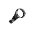 LUMOTEC Aluminium-Lenkerhalter für LUMOTEC Briq-XL E - B+M schwarz einarmig 25 4/31 8mm Busch + Müller 456LHA25/31PB - 25.4 mm