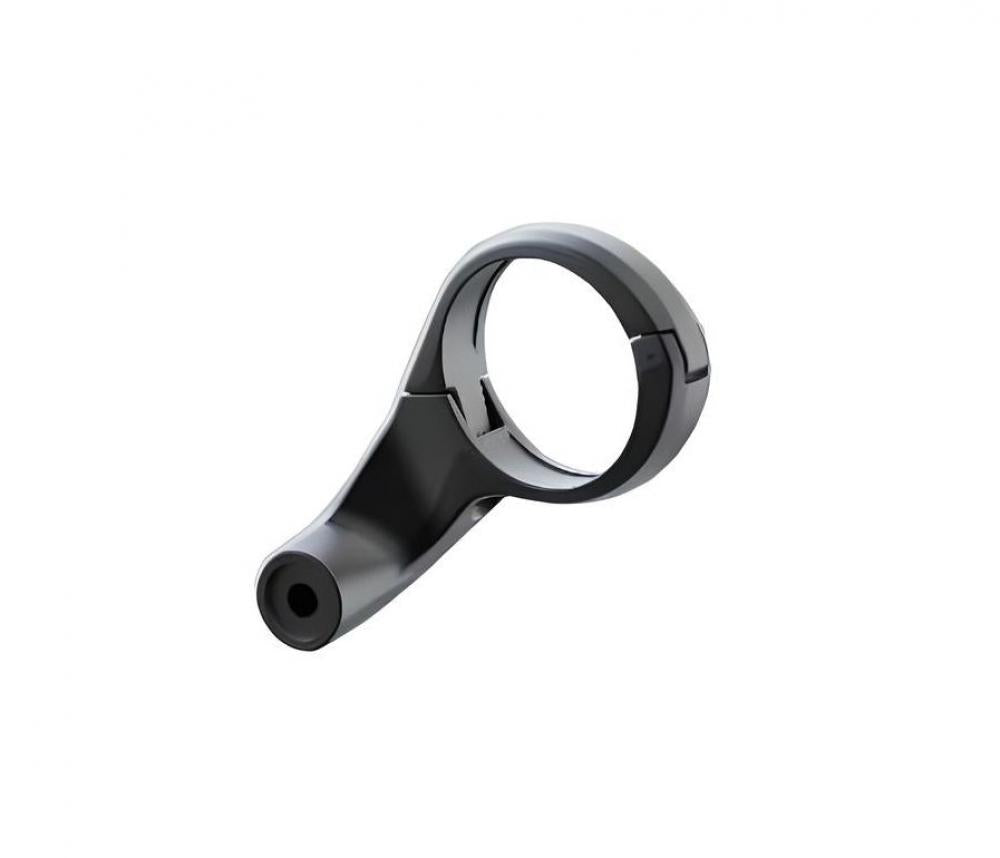 LUMOTEC Aluminium-Lenkerhalter für LUMOTEC Briq-XL E - B+M schwarz einarmig 25 4/31 8mm Busch + Müller 456LHA25/31PB - 25.4 mm