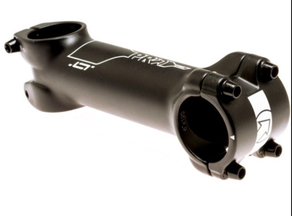 Pro Vorbau LT schwarz aus Alu, 60mm, 17 Grad, 31.8mm Lenkerklemmung und 1 1/8" Gabelschaft.