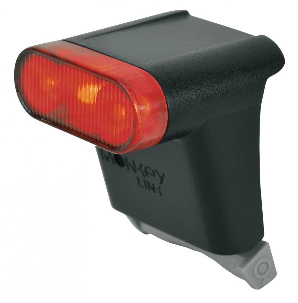 MonkeyLink ML-Rear Light 100 LUX Sport Connect E-Bike-Rücklicht, 3 LEDs, 100 Lux, StVZO-zugelassen, magnetische Befestigung, steuerbar über E-Bike-Display