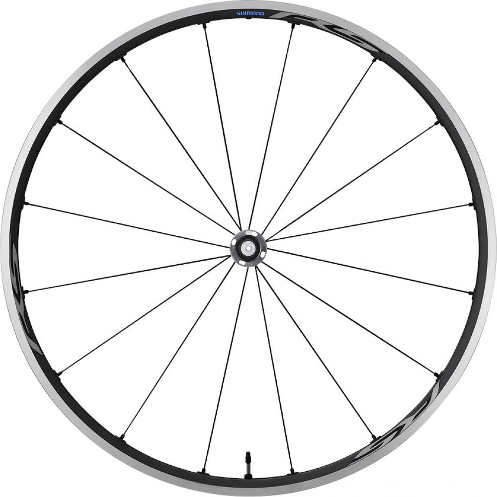 SHIMANO Vorderrad WH-RS500 TL Laufrad - Rennrad Vorderrad für Felgenbremse 28"