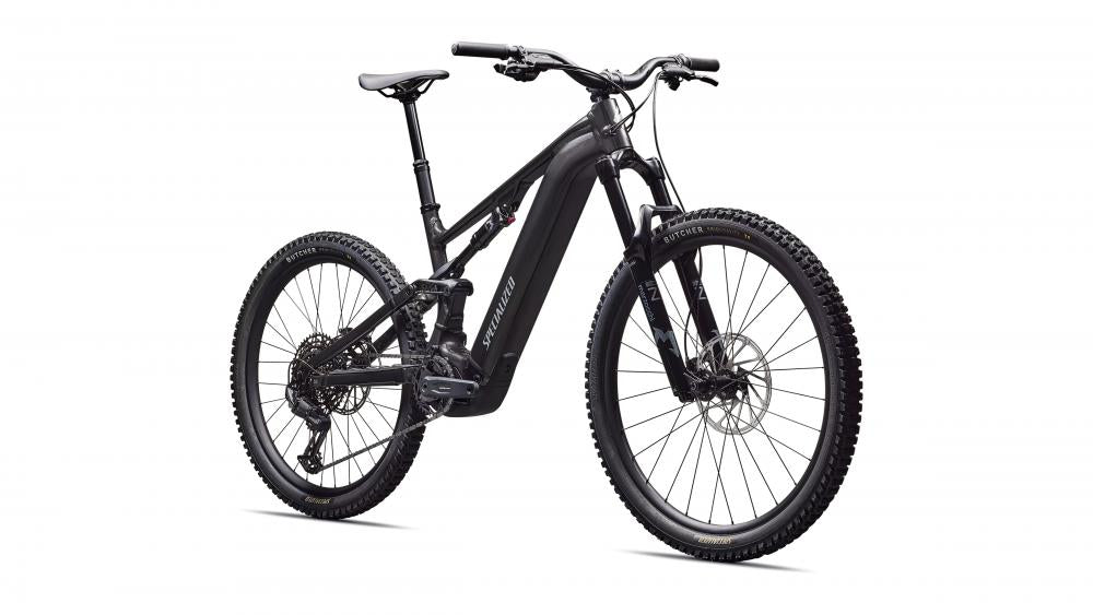 SPECIALIZED Turbo Levo 4 Alloy E-Mountainbike 101 Nm 666 Watt 840 Wattstunden Gloss Metallic Obsidian-Silver Dust Größe S4 - E-Mountain Bike