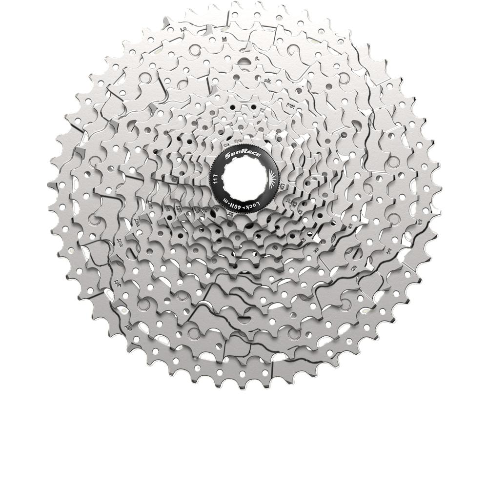 SunRace CSMZ600 12-fach Kassette 11-51 Zähne Silber - Shimano HG-kompatibel