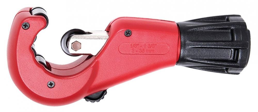Unior Rohrabschneider 360/6A, rot, zum Schneiden von Rohren von 3-35mm (1/8"-1 3/8").