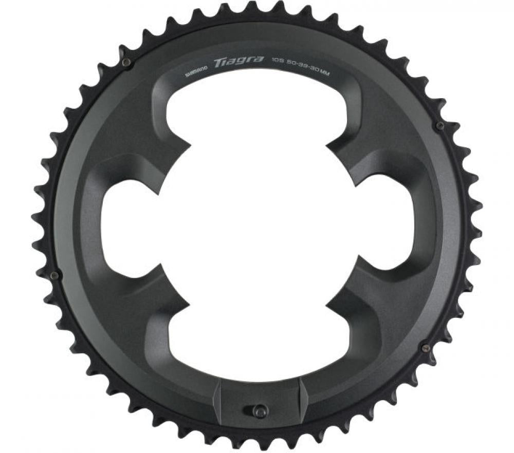 SHIMANO Kettenblatt TIAGRA FC-4703 50 Zähne Grau - präzise Schaltperformance für Rennrad-Antriebe