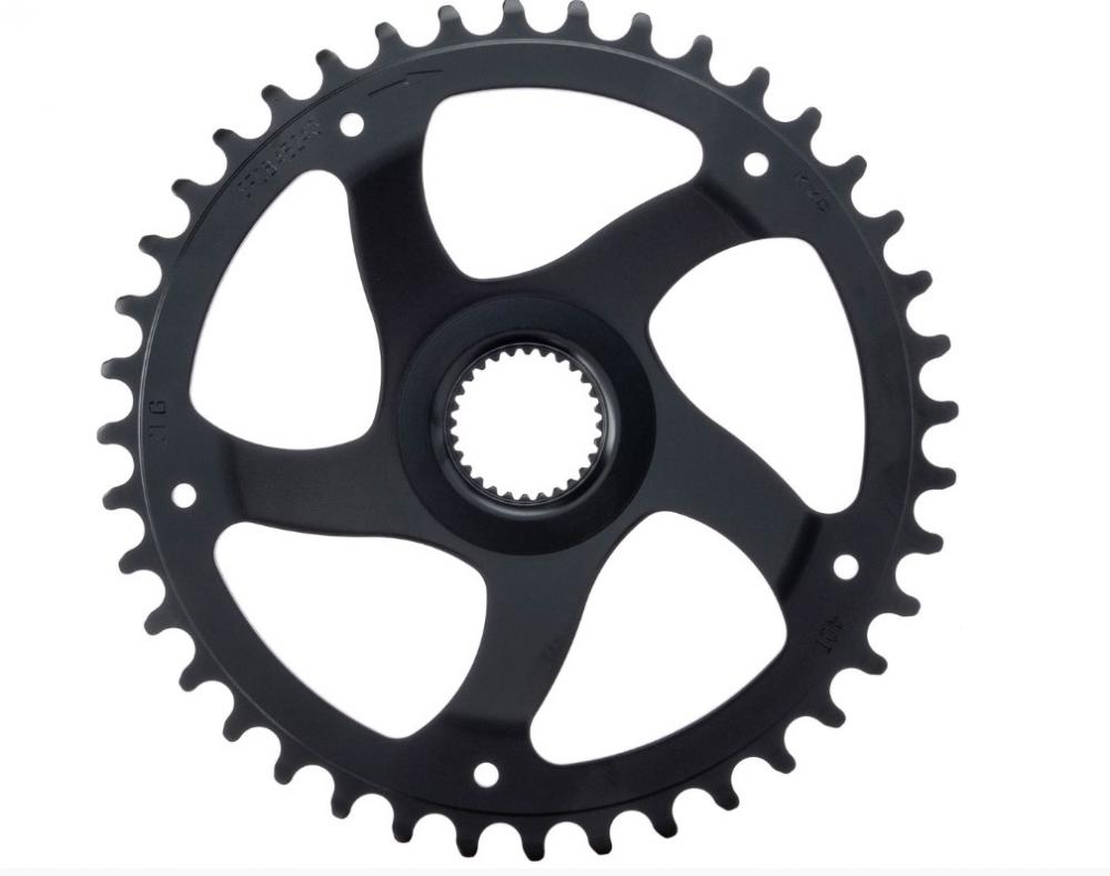 KMC Kettenblatt Bosch Gen4 40 Zähne Direct Mount aus CrMo Stahl, schwarz.