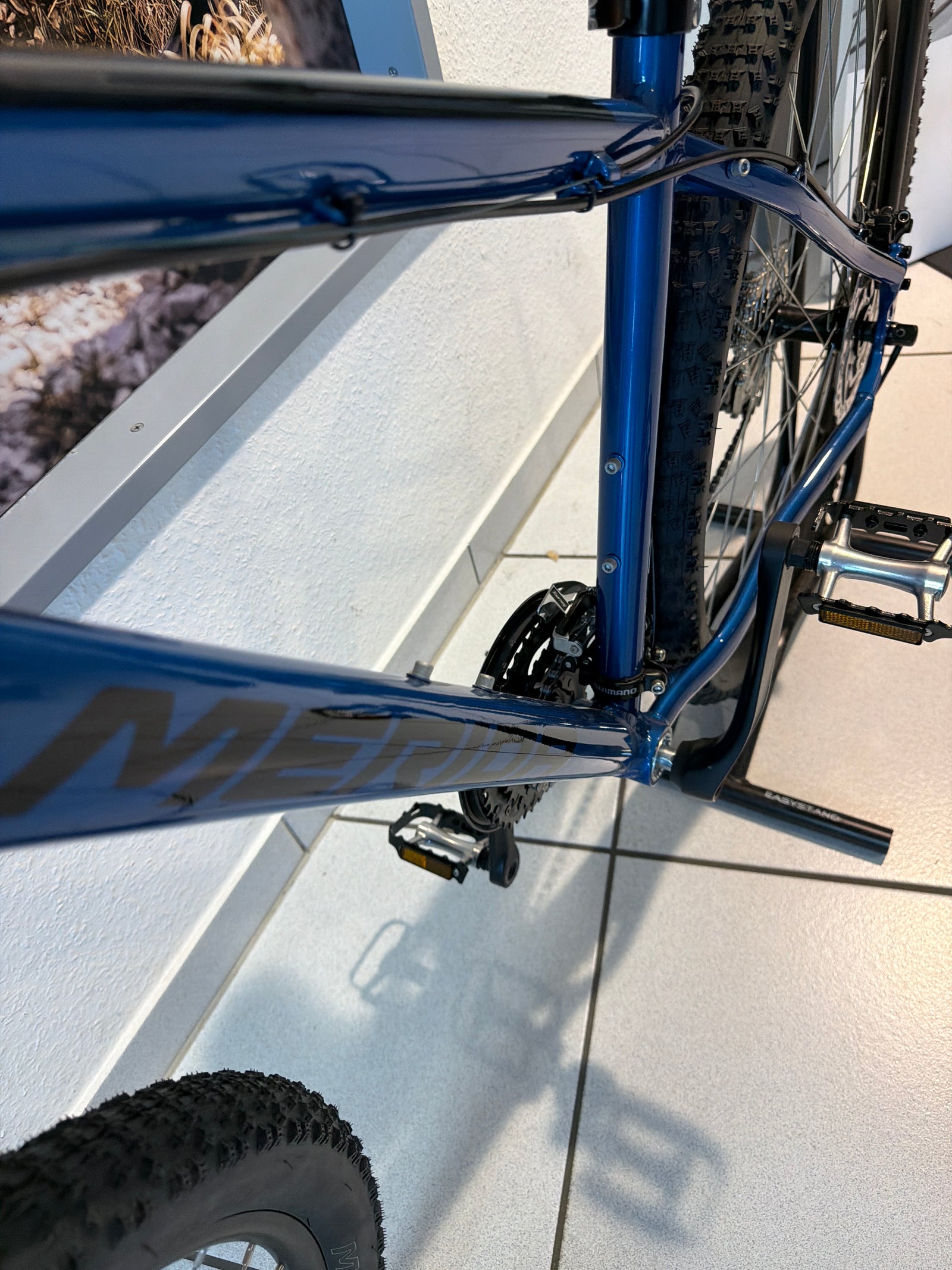 Merida Big.Seven 15 HP Mountainbike Gr. M in Blau – Vorführrad gebraucht