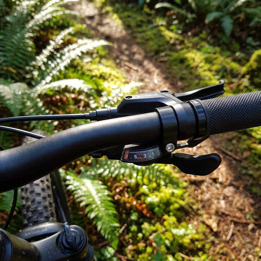 SHIMANO Schalthebel ALTUS SL-M315 7-fach Rechts Schelle Schalthebel für MTB und Trekking