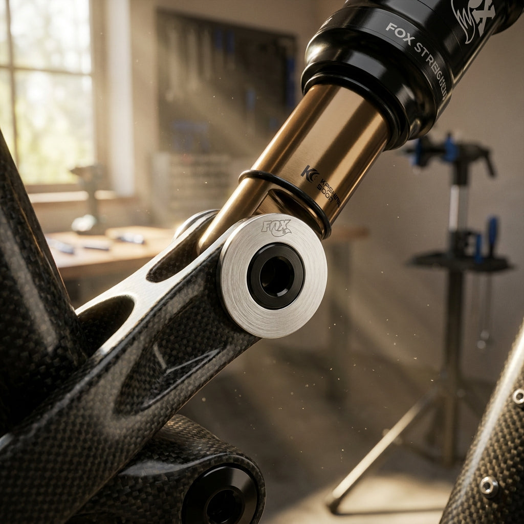 FOX Dämpfer Mounting Hardware Crush Washer AL 6x30mm für präzise, spielfreie Fahrrad-Federung. Optimale Montage.