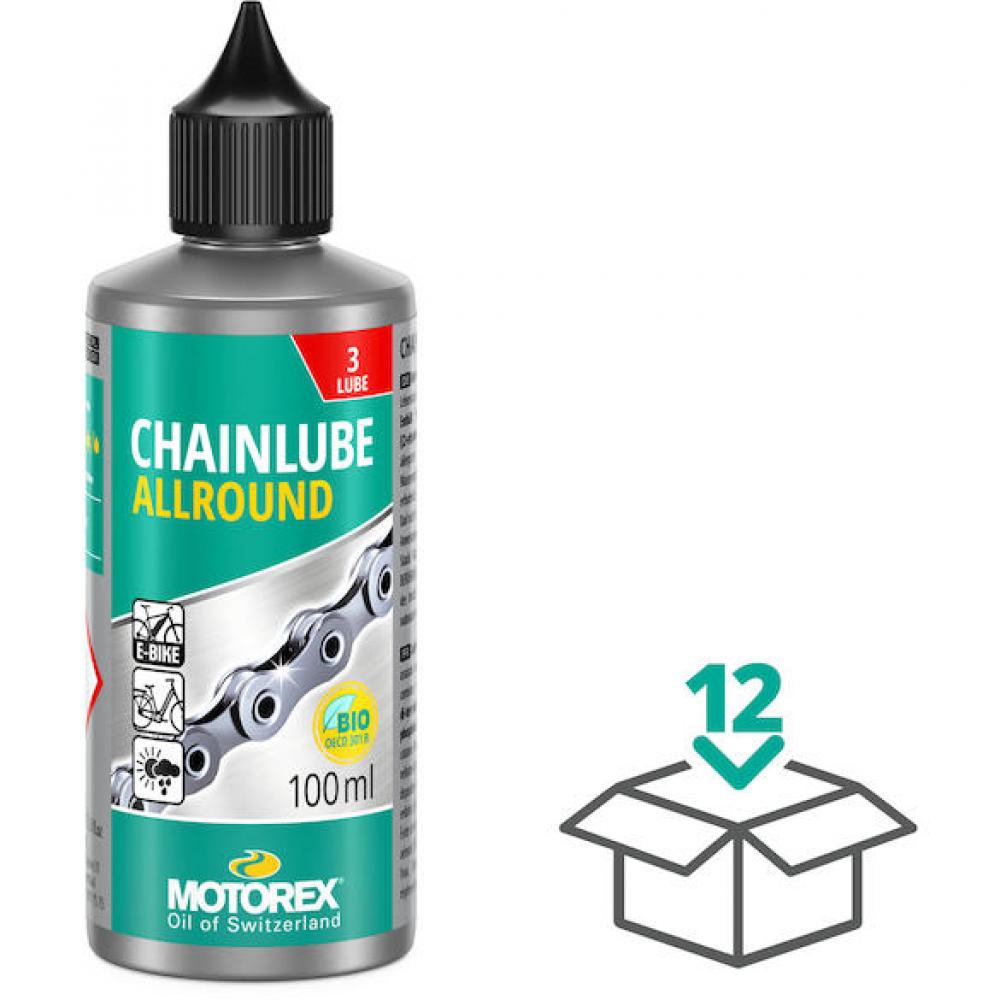 Motorex Chainlube Allround Kettenöl 100 ml l red - langlebiger Kettenschutz für alle Wetter