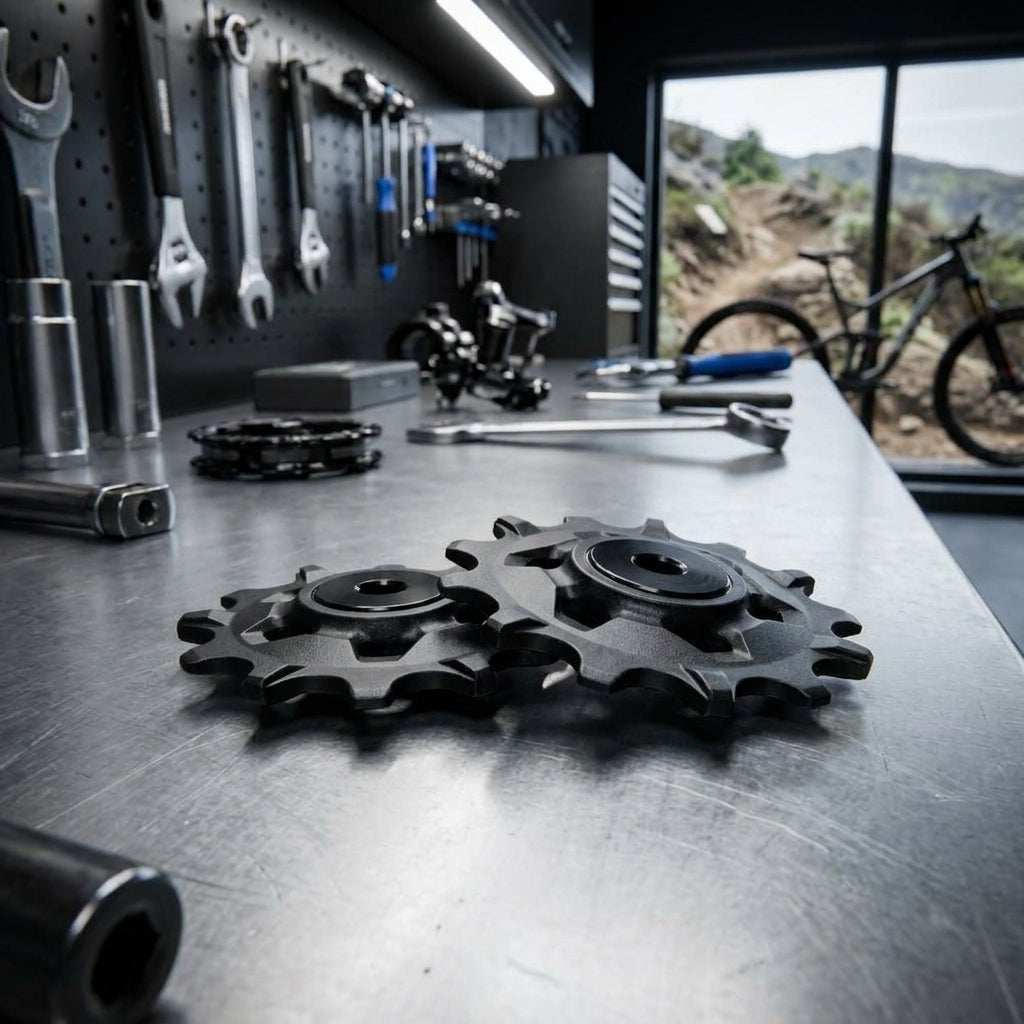 SRAM Schaltrollen-Set 11-fach X-Sync für präzise Schaltperformance. Hochwertige Fahrradteile für X01, X1, GX1 Antriebe.