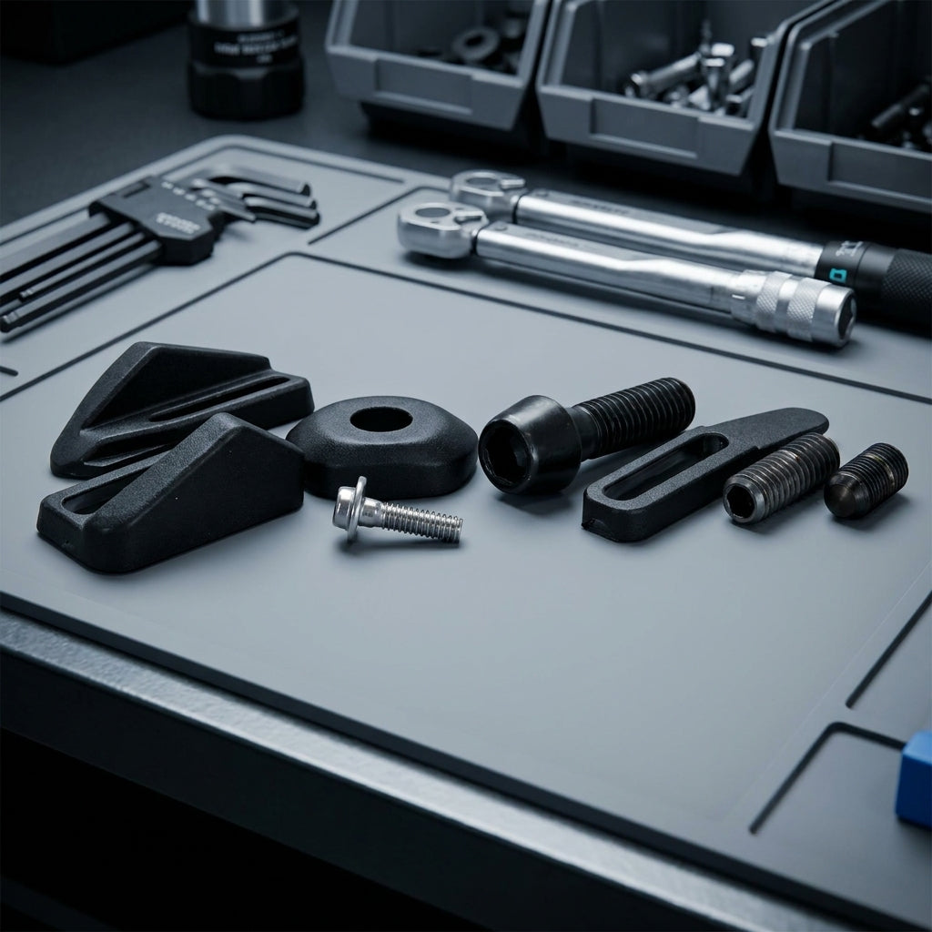 SRAM Force eTap AXS Umwerfer Ersatzteilkit für Rennrad und Gravel-Bike. Präzise Wartung, optimale Schaltfunktion.