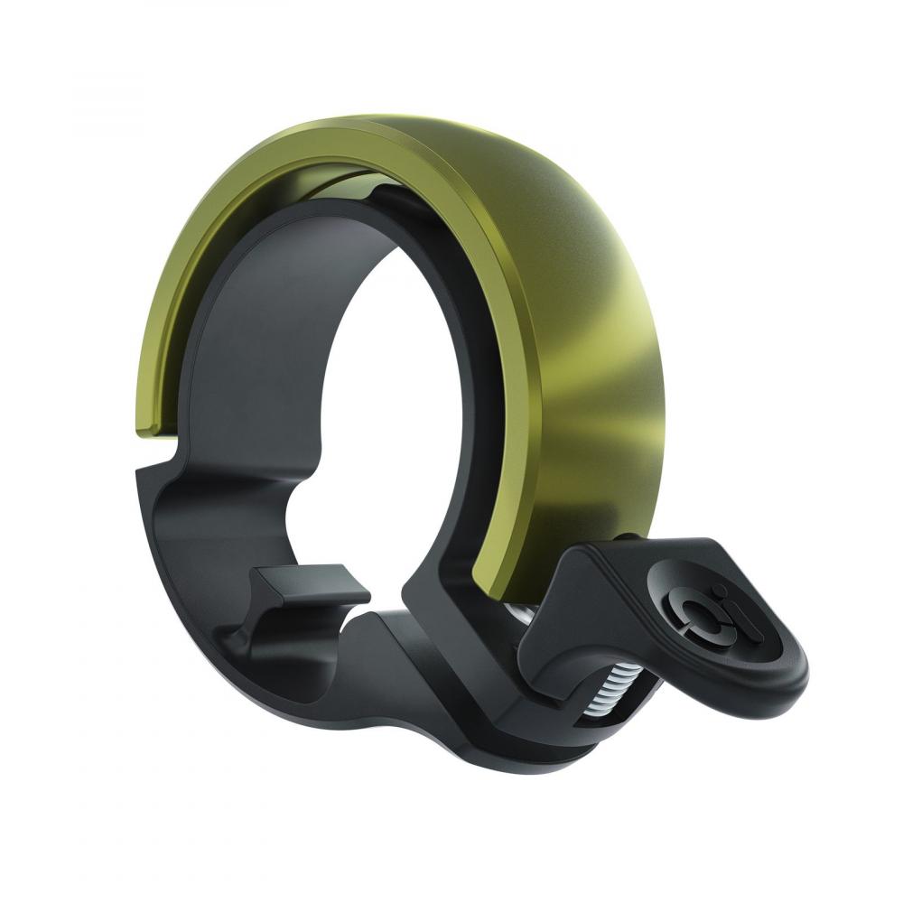 Knog Fahrradklingel Oi Classic groß 23.8 - 31.8mm schwarz olive