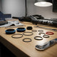 FOX Service Set: Rhythm 36 E-Opt, 170 MAX, Matte Black - professionelle Gabelwartung