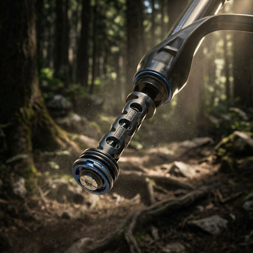 Rockshox Druckstufen-Dämpfer 2014-2016 für Revelation RCT3 Federgabel. Präzise Kontrolle für Mountainbike-Performance.