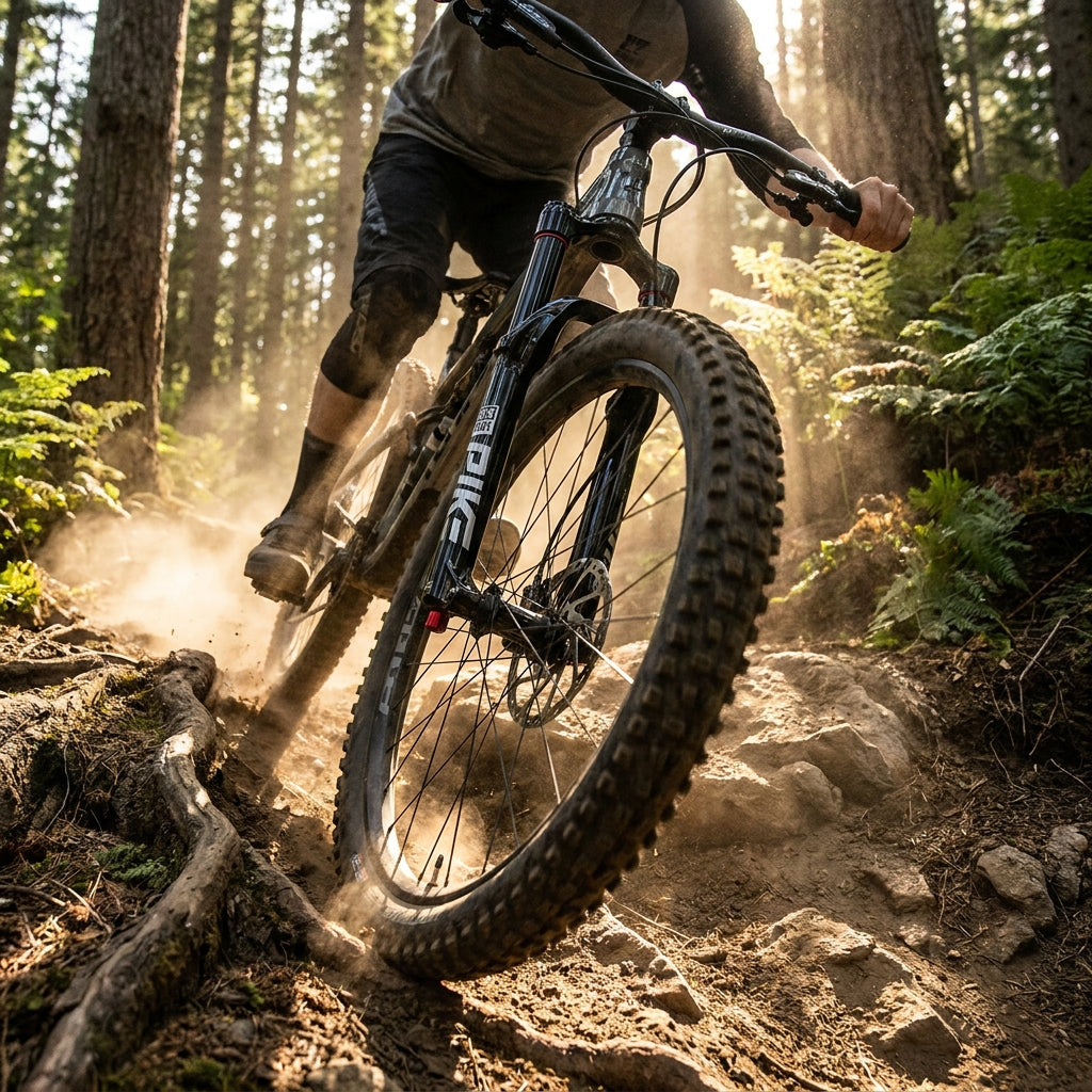 Rockshox Pike Ultimate Federgabel 29" Boost für Mountainbike, Trail, Enduro. High-Performance, Kontrolle, Debon Air+.