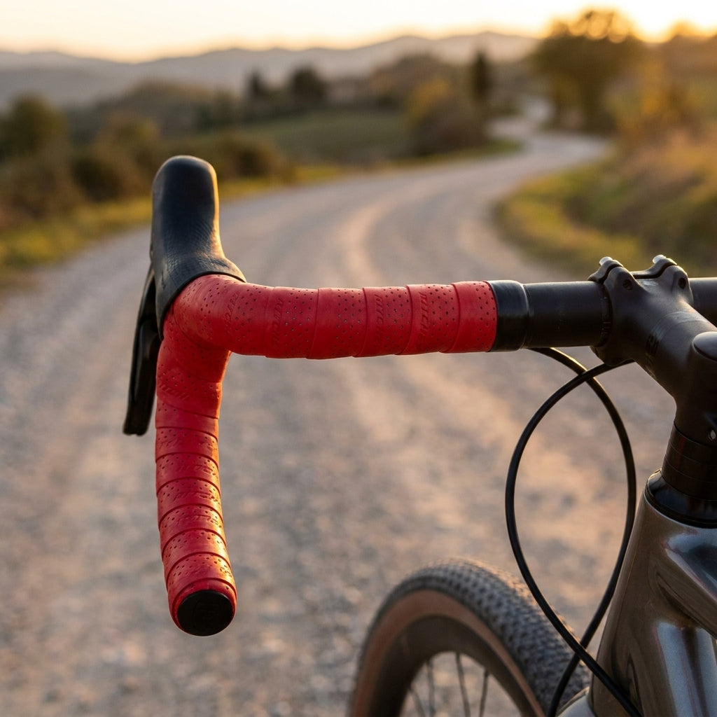 Ritchey WCS Gazos Lenkerband rot, 230cm, gelgedämpft für Gravel und All-Road. Komfort und Grip für dein Bike.