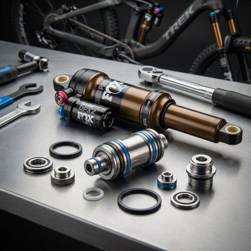 FOX Service Set Damping Adj Assy DPX2 Base Valve: Präzise Dämpfungsjustage und Wartung für FOX DPX2 Fahrrad Dämpfer Performance.