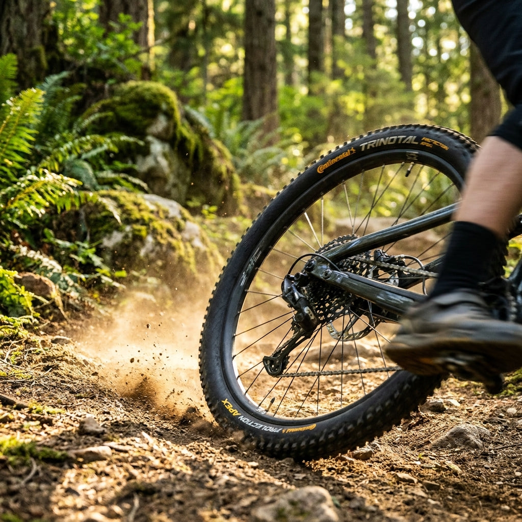 Continental Trinotal Faltreifen 55-622 (29 Zoll) Mountainbike. Leichter Trailreifen mit Top-Grip für XC und All-Mountain.