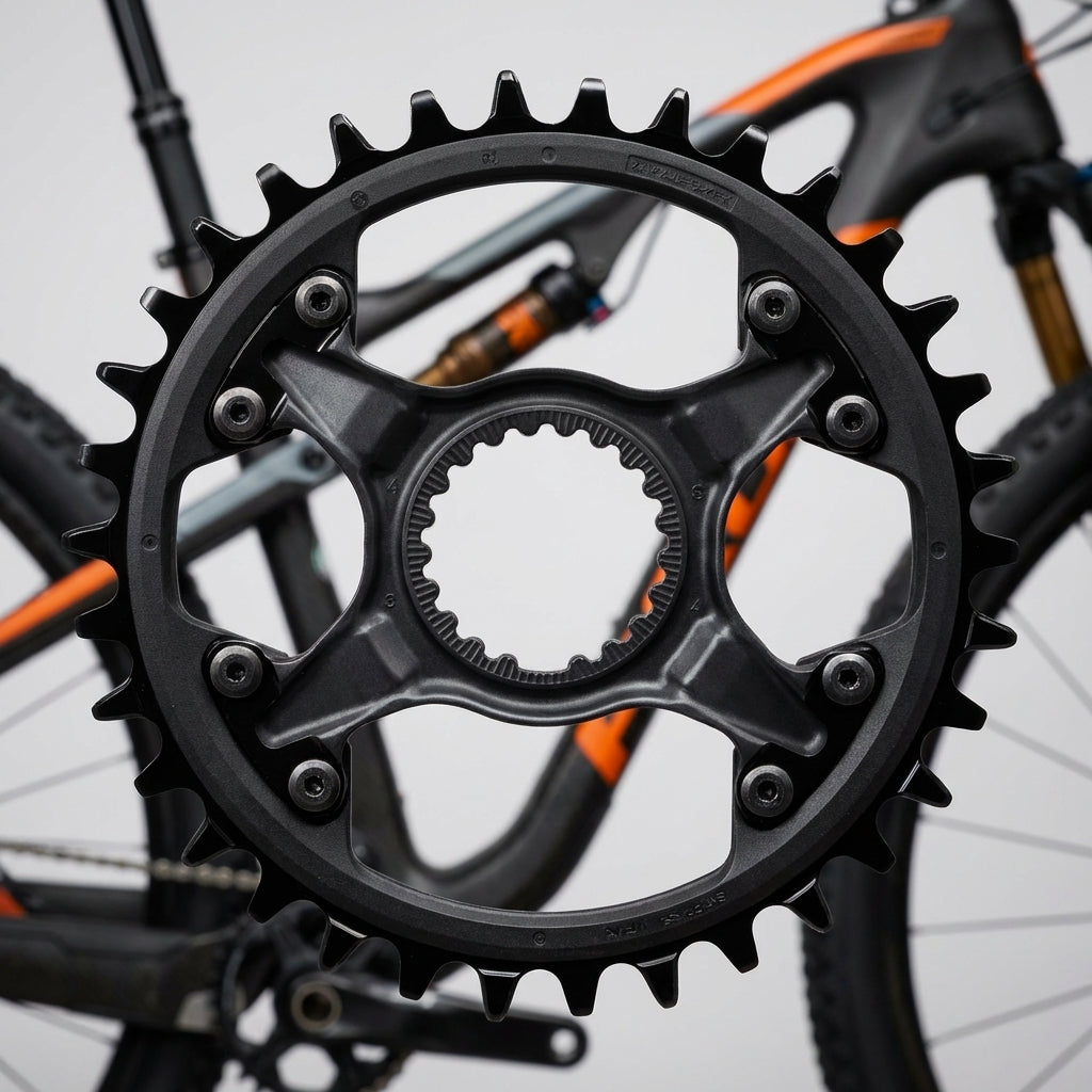 SHIMANO Kettenblatt DEORE XT FC-M8100/8120/8130 32 Zähne für effiziente MTB-Antriebe.
