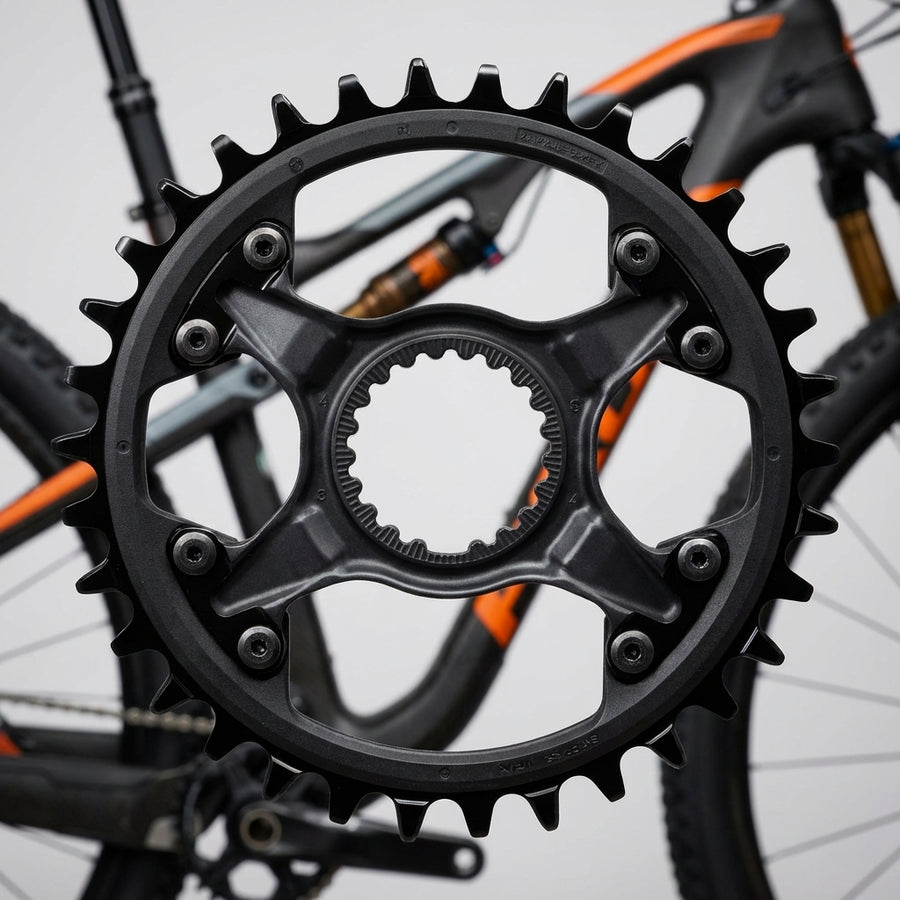 SHIMANO Kettenblatt DEORE XT FC-M8100/8120/8130 32 Zähne für effiziente MTB-Antriebe.