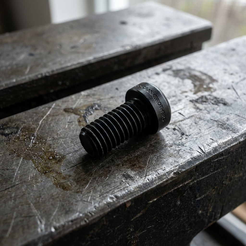 Crankbrothers Pedal Pin Schraube, 8mm, schwarz. Ersatzteil für 5050, Mallet, Stamp V1, Doubleshot MTB Pedale. Optimiert Grip.