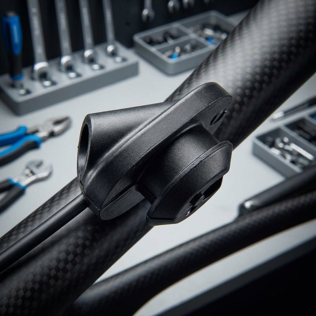SHIMANO Di2 Dichtung Gummitülle: 4er Set für 6mm Kabel. Zuverlässiger Schutz für elektronische Fahrradschaltung. Original Shimano Qualität.
