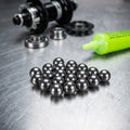 Shimano Kugelsatz 20 Stück Stahlkugeln für Vorderradnabe Konuslager Fahrrad Wartung Ersatzteil.