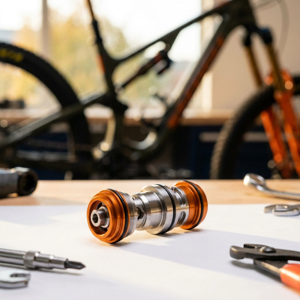 FOX Service Set Valve Stack Assy GRIP X Mid Valve für präzise Dämpfer-Performance und zuverlässige Kontrolle auf Trails.