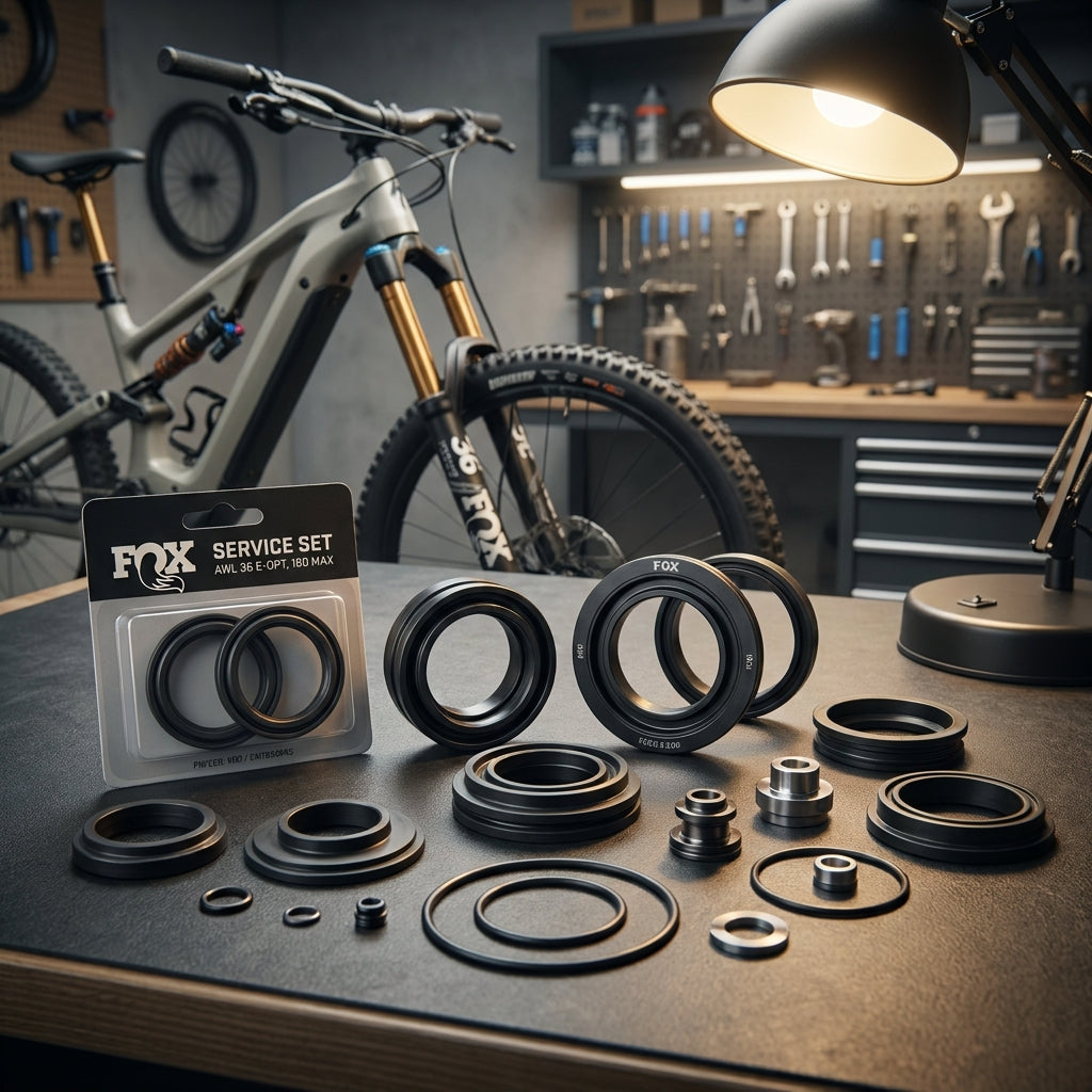 FOX Service Set AWL 36 E-Opt 160 MAX für präzise Federgabel Wartung. Optimale Performance für FOX 36 E-MTB Gabeln.
