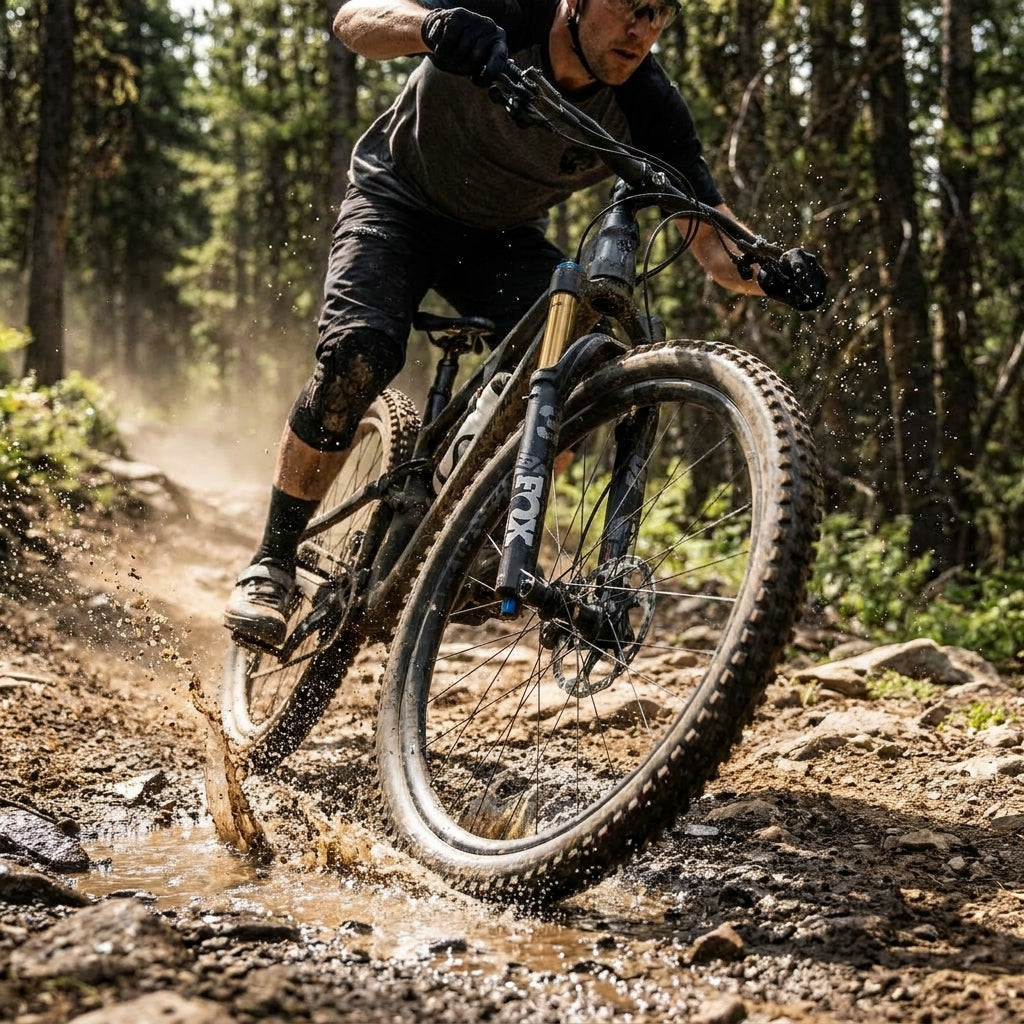 FOX Kit Dust Wiper Forx Podium Dichtungsset für FOX Federgabeln. Minimiert Reibung, schützt vor Schmutz. Optimale Mountainbike Performance.
