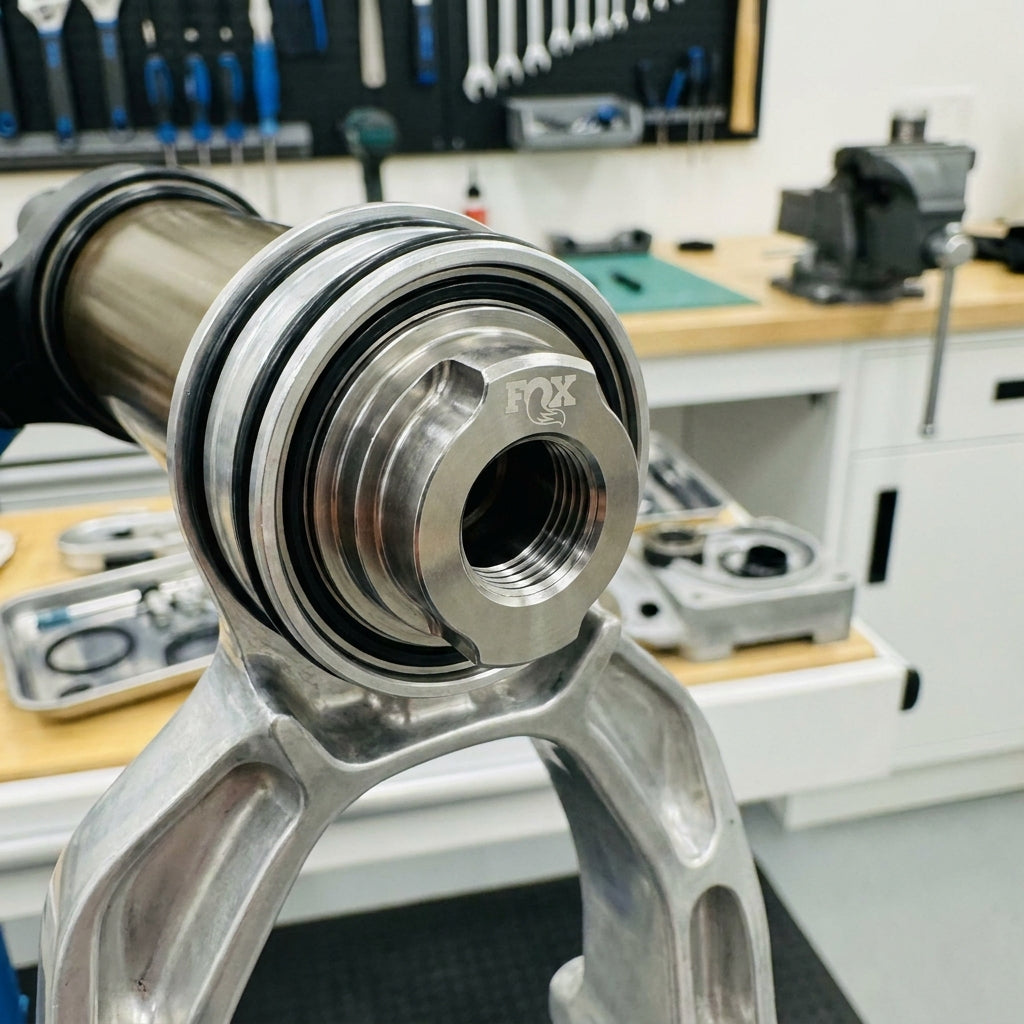 FOX Valve Metric Bleed Slot 4 für präzise Entlüftung von FOX Federungen. Optimale Performance für Mountainbikes.