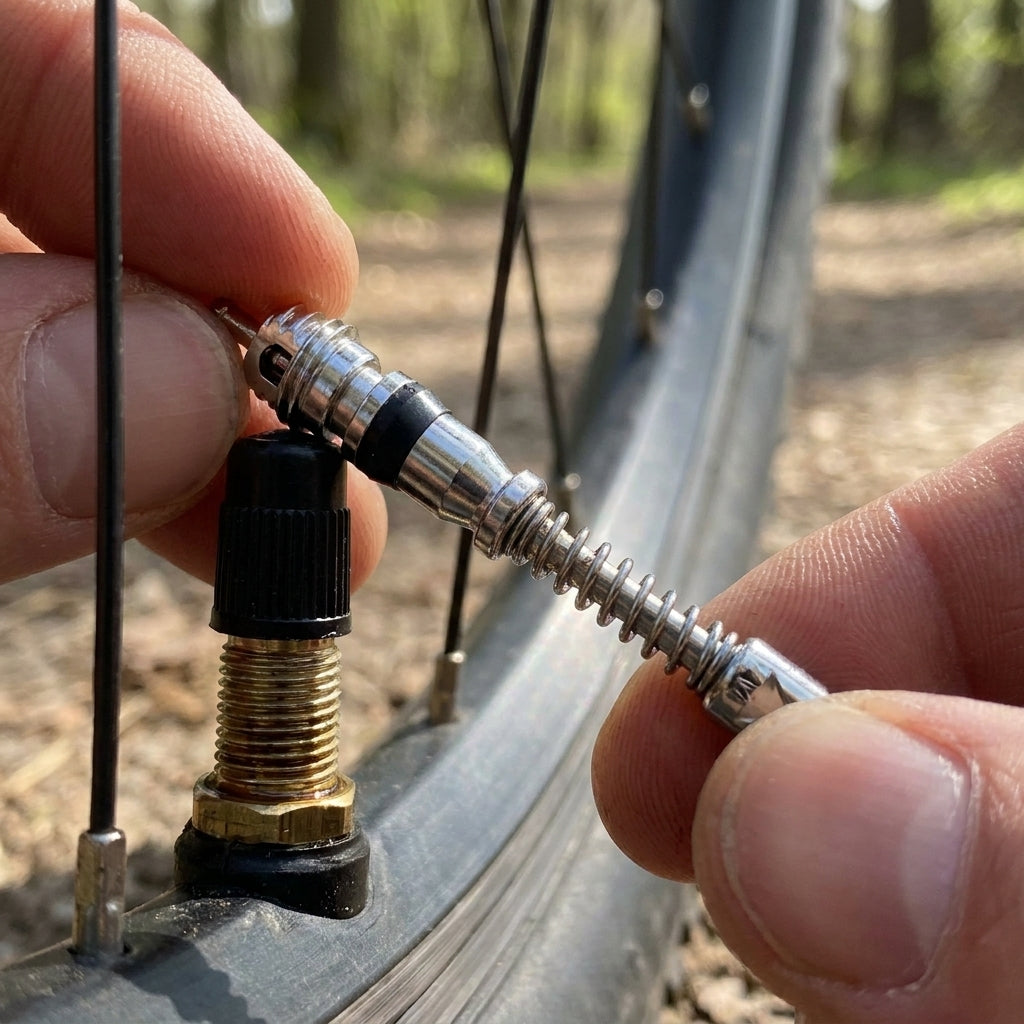 Mijnen Pieper Alligator Ventileinsatz für Fahrrad Autoventil AV 3. Hochwertig, langlebig, 2 Stück für sicheren Fahrkomfort.