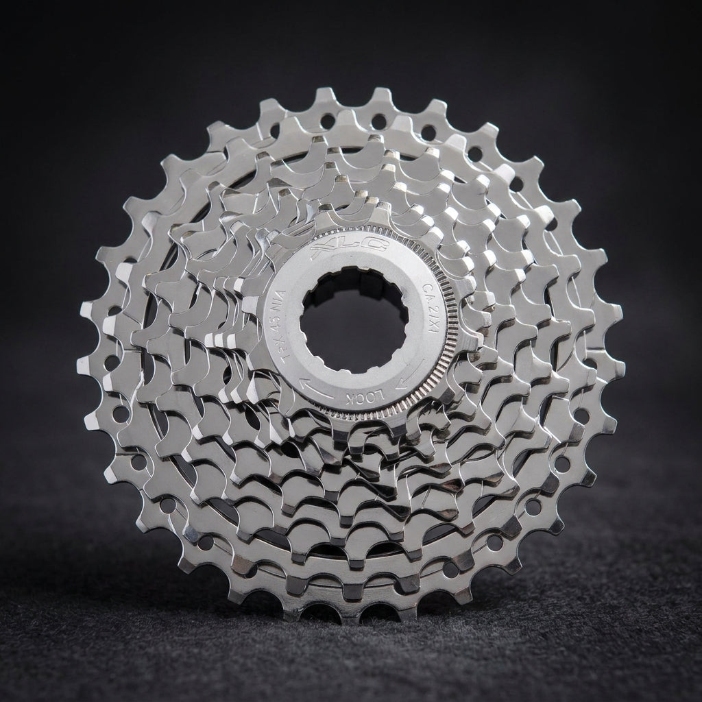 XLC Zahnkranz-Kassette 10-fach Campagnolo. Hochwertiger Spezialstahl für präzise, langlebige Fahrradschaltung.