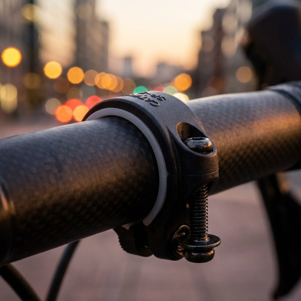 Cateye SP-5 Lenkerschelle für Fahrradlampen Durchmesser 25 bis 26 mm zur stabilen Montage am Lenker.