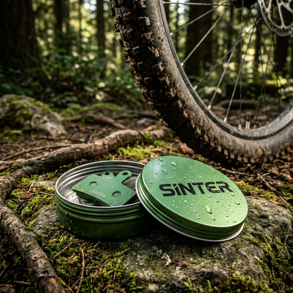 Scheibenbremsbelag Sinter 023 Hayes organisch, grün. MTB Race Performance für maximale Kontrolle und Sicherheit auf jedem Trail.