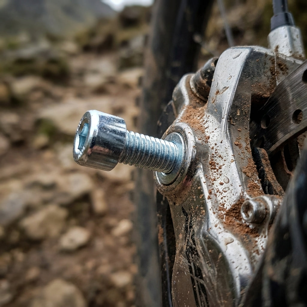 XLC BP-X05 Befestigungsbolzen M4x22 für Avid Elixir/Guide MTB-Bremsen. Hochwertiges Ersatzteil für sichere Performance.