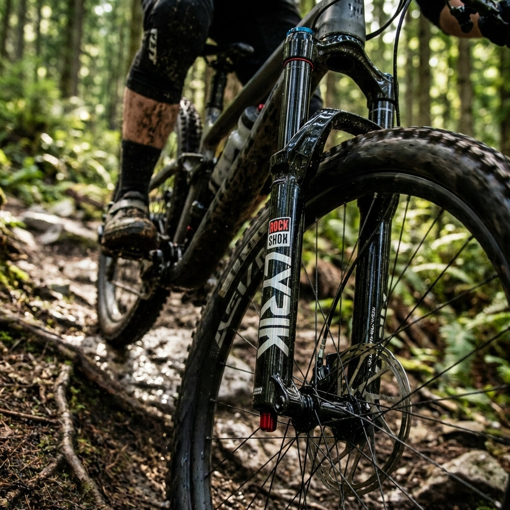 RockShox Lyrik Yari Ultimate DebAir Federgabel 27.5/29 Gloss Black. Hochleistungs-MTB-Gabel für Enduro und Trail.