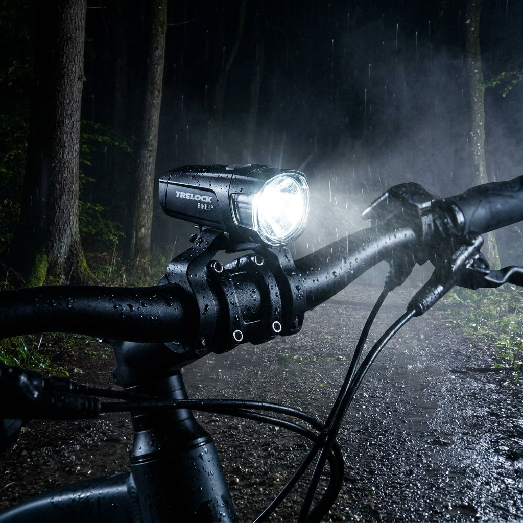 Trelock ZL-HB 100 Lenkerhalter für BIKE-I Scheinwerfer am Fahrradlenker. Stabil, für E-Bikes, 25,4-32,0 mm.