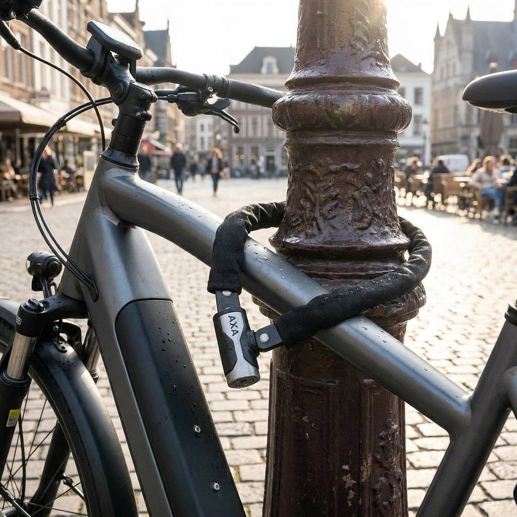 AXA Faltschloss Foldable 6-95: Robustes Fahrradschloss mit 6mm Gliedern. Zuverlässiger Diebstahlschutz für dein hochwertiges Fahrrad.