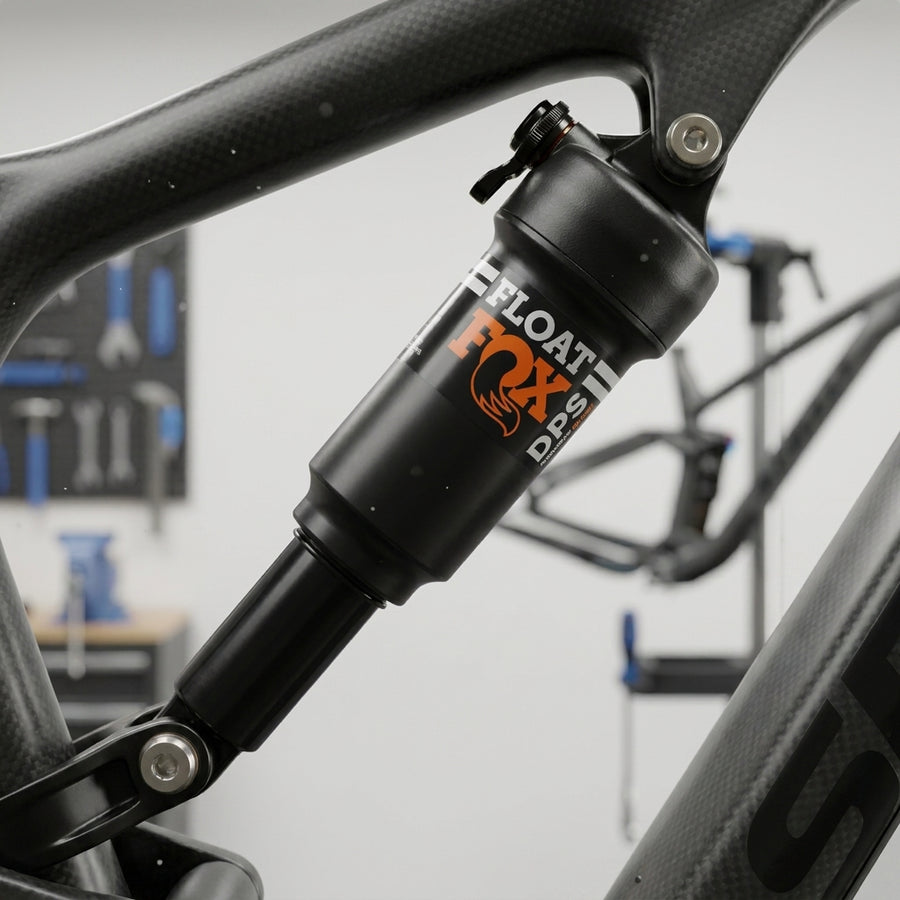 FOX Decal 2021 P-Se für FLOAT DPS Dämpfer. Original Aufkleber für Mountainbike Federung. Optisches Upgrade für deinen Dämpfer.