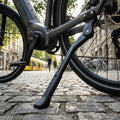 Pletscher Comp40 Seitenständer: Schwarz, verstellbar, stabil. Ideal für E-Bikes. Hält bis 50kg. Sicherer Fahrradständer.