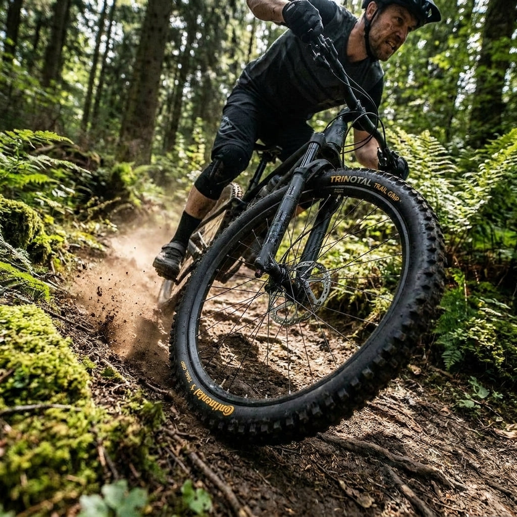 Continental Trinotal Trail Grip Fahrradreifen 29 Zoll. Tubeless Ready Faltreifen für Cross-Country und Trail mit Top-Grip.