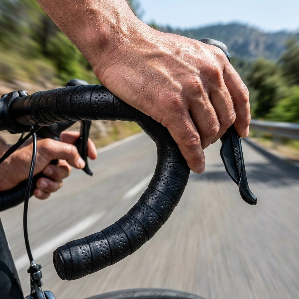 BBB SpeedRibbon Lenkerband schwarz, Hände am Rennrad, komfortabler Grip für sportliche Fahrten auf der Straße.