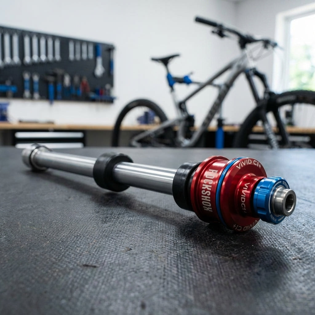 Rockshox RS Dämpfer Schaft Assembly für Vivid C1+ (2024+). Original Ersatzteil für Mountainbike Federung. Top Performance.