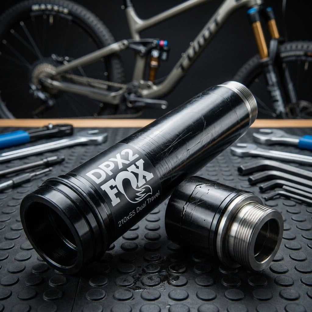FOX Dämpfer Innenkolben DPX2 210x55 Dual Travel. Original Ersatzteil für Mountainbike Federung. Präzise Performance.