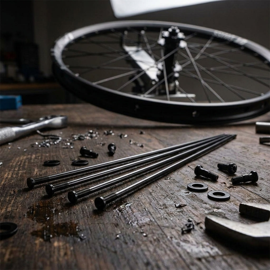 DT Swiss Speichenkit schwarz für XR/XM/EXC 1501 SPLINE Laufräder. Schnelle, zuverlässige MTB Reparatur. Höchste Performance wiederherstellen.