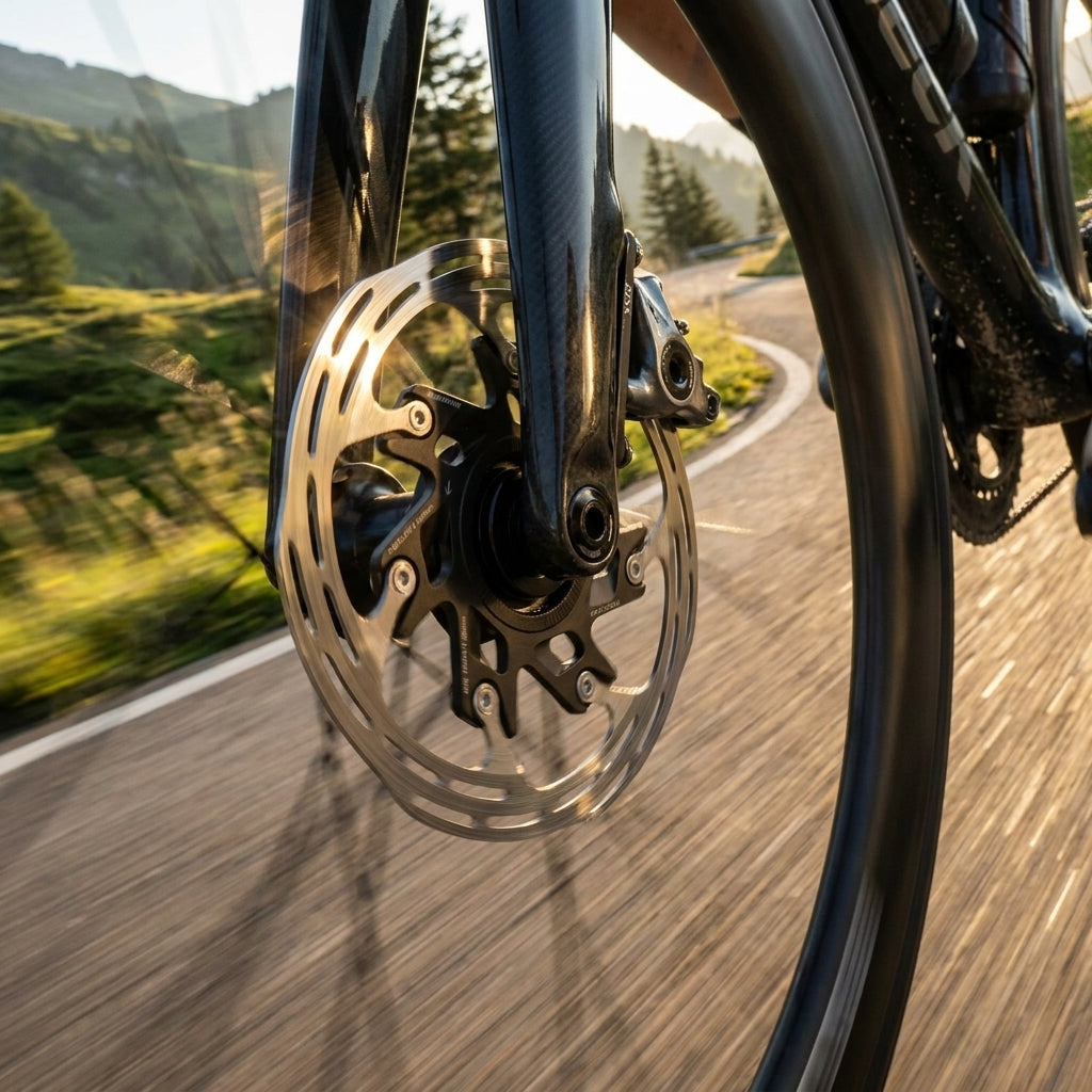 SRAM Paceline X 140 mm Bremsscheibe für Rennrad und Gravel. Leicht, leise und hochperformant für maximale Kontrolle.